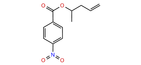 4-Penten-2-yl 4-nitrobenzoate